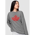 thumbnail image 4 of Canada Sweatshirt Canadian Maple Leaf Flag Country Pride Pullover Fleece Crewneck Sweater, 4 of 9