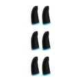 thumbnail image 4 of Maytalsory 2 Pcs Gaming Controller Gloves Touch Screen Anti-skid Elastic Sleeve Fingertips Cover Portable Computer Smartphone Black Blue 3Set, 4 of 6