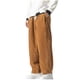 thumbnail image 3 of Pantalones largos de moda para hombre, casuales, de color sólido, de pana, con bolsillos y cuerda elástica, pantalones casuales para hombre., 3 of 4