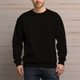 thumbnail image 2 of Men's 100% Cotton Crew Neck Sweatshirt Loose Soft Basic Pullover Sweatshirt, 2 of 15