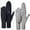 D-Black and Gray, variant on 2Pcs Winter Gloves for Women Warm Lining Mittens- Cozy Knit Thick Women Gloves Mittens Cold Weather Black and Dark Gray