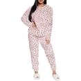 thumbnail image 4 of Conjunto de Pijama para Mujer Shendy Vendy Manga Larga Cuello Redondo con Estampado Transpirable, 4 of 4