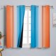 thumbnail image 1 of Cortinas Blackout Estelar Textiler Ombre Naranja/Azul 115x115 cm, 1 of 9