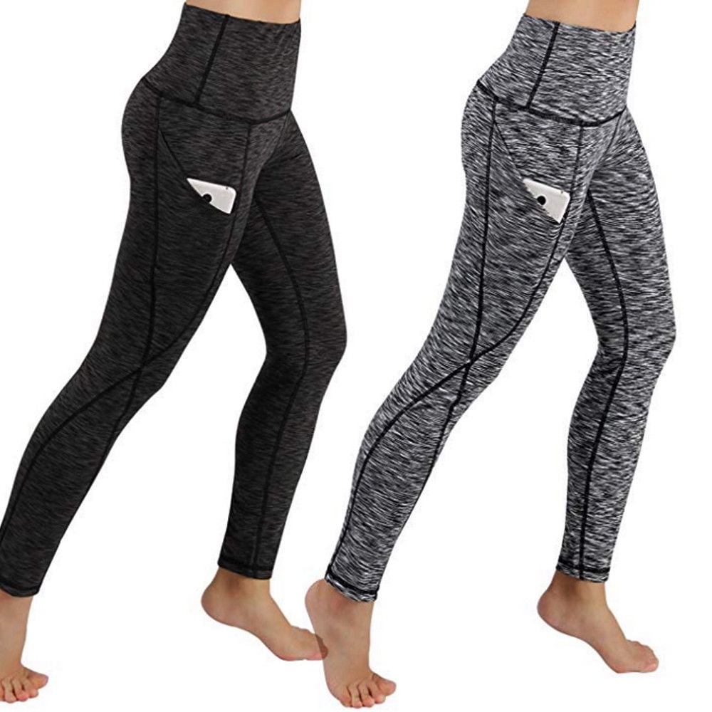 Stretch Cotton Blend Capri Leggings 