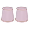 thumbnail image 2 of Oubit Lamp Shade,2PCS European Style E14 PVC Lampshade Table Lamp Cover Ultimate Comfort, 2 of 9