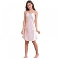 thumbnail image 1 of Fashion Women‘s Satin Comfortable Slip Dress, 1 of 4