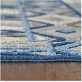 thumbnail image 2 of 8â€™ x 10â€™ Gray Blue Aztec Pattern Indoor Outdoor Area Rug, 2 of 5