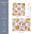 thumbnail image 2 of Yayeee Toggle Light Switch Wall Plate 3-Gang 6.37"x4.48" Decorative Outlet Cover, Floral Orange, 2 of 7