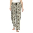 thumbnail image 1 of Fotbe Bees And Chamomile Pantalones de Pijama para Mujer, Pantalones de Dormir, Pantalones Pj con Cordón y Bolsillos-X-Large, 1 of 6