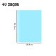 thumbnail image 2 of Lojalitet Carpeta de presentación, carpeta con fundas de plástico transparente, cubierta flexible de páginas A4, azul, 40 páginas, 2 of 5