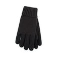 thumbnail image 3 of Heat Holders® Women's Carina Flat Knit Gloves | Insulated Cold Gear Gloves | Advanced Thermal Yarn | Warm, Soft + Comfortable | Plush Lining | Winter Accessories | Men + Women’s Gift, 3 of 7