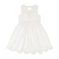 thumbnail image 5 of Kensie Girl Sleeveless Lace Fit and Flare Dress, Sizes 4-16, 5 of 6