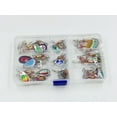 thumbnail image 4 of Lefu 30PCS Fishing Metal Spinner Lures Bass Hard Metal Spinner Baits Kit with A Box, 4 of 8