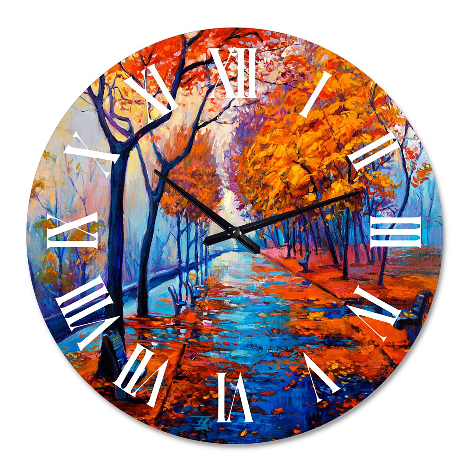 Designart 1 in Traditional Wall Clock