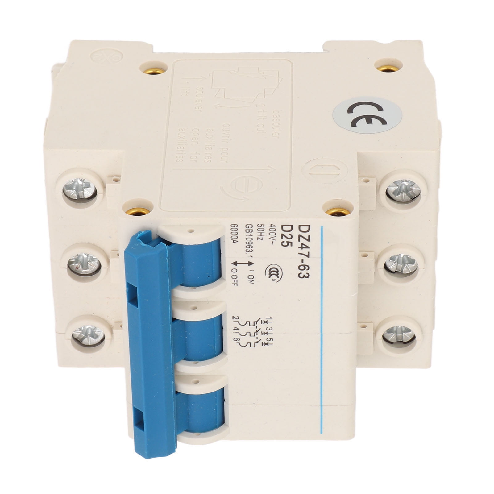 Miniature Circuit Breaker 3P Isolator Automatic Circuit Breaker DIN