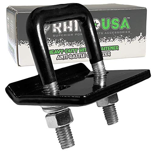 Rhino USA Hitch Tightner AntiRattle Clamp Heavy Duty Stainless Steel