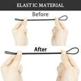 thumbnail image 2 of Endoto Shoelaces for Hey Dude Elastic Strings Replacement Laces Shoes(Color:Black&WhiteCombo,Size:17Inch), 2 of 5