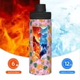 thumbnail image 5 of Lsque Fruit Pattern Water Bottle,18oz Sports Insulated Kettle for Cycling Gym Basketball Outdoor, Suitable as a Present, 5 of 7