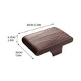 thumbnail image 3 of Mrmaere Ergonomic Memory Foam Car Armrest Box Cushion with Leather Cover for Elbow Support and Center Console Protection, Easy to Install and Multifunctional Use Coffee, 3 of 3