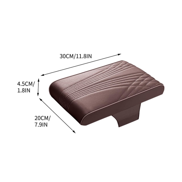 Boîte de Rangement pour Accoudoir de Voiture Poche de Rangement Épaissie Universelle