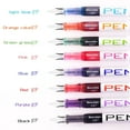 thumbnail image 2 of 0.5mm F /0.38mm EF Extra Fine Nib Disposable Classic Fountain Pens For Writing For Student Office Painting & Creative Projects EF-Green 12pcs, 2 of 6