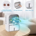 thumbnail image 4 of Mini Climatiseur Refroidisseur d'Air mobile / Humidificateur / Ventilateur USB avec Réservoir d'Eau et Vitesses Réglables, Climatiseur, 4 of 5