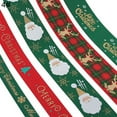 thumbnail image 2 of PENGXIANG 5 Yards Christmas Gift Wrapping Ornaments Decoration Ribbon  Tree Pendants, 2 of 9