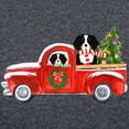 thumbnail image 3 of CafePress - Berners Red Christmas Truck - Men's Long Sleeve Charcoal Pajama Set, 3 of 7