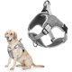 thumbnail image 1 of Arnés para perros transpirable, ajustable, acolchado, anti tirones, reflectante, para perros medianos/pequeños (XXL, gris) JFHHH pequeña, 1 of 5