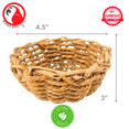 thumbnail image 3 of Bonka Bird Toys 1262 Natural Grass Bowl Natural Nest Craft Part, 3 of 7