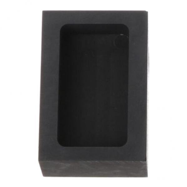 2x Ingot Melting Casting Refining Scrap Bar, High Temperature Resistance, Corrosion Resistance, High , High Density Fernando lingote de grafito
