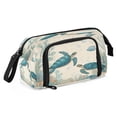thumbnail image 2 of Nylon Fish Mouth Pencil Case with Large Capacity Zipper Pencil Pouch Underwater Scene Featuring Pencil Bag Organizers, 2 of 7