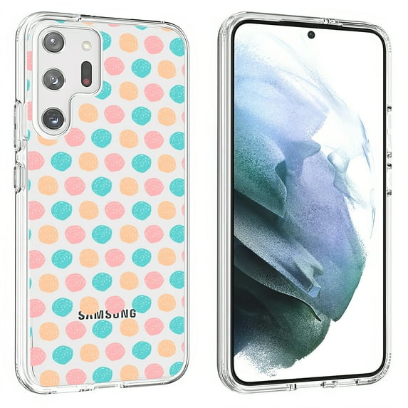 TalkingCase Slim Phone Case Compatible for Samsung Galaxy S23 Ultra 2023, Polka Dot 12 Print, Lightweight, Flexible, USA