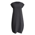 thumbnail image 5 of Tshirt Dress Women Summer Short Sleeve Crewneck Loose Fit Casual Beach Dresses with Pockets T Shirt Dresses for Women, 5 of 6
