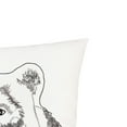 thumbnail image 3 of Bear Portrait Indoor/Outdoor Embroidered Accent Throw Pillow 18" x 18", 3 of 4