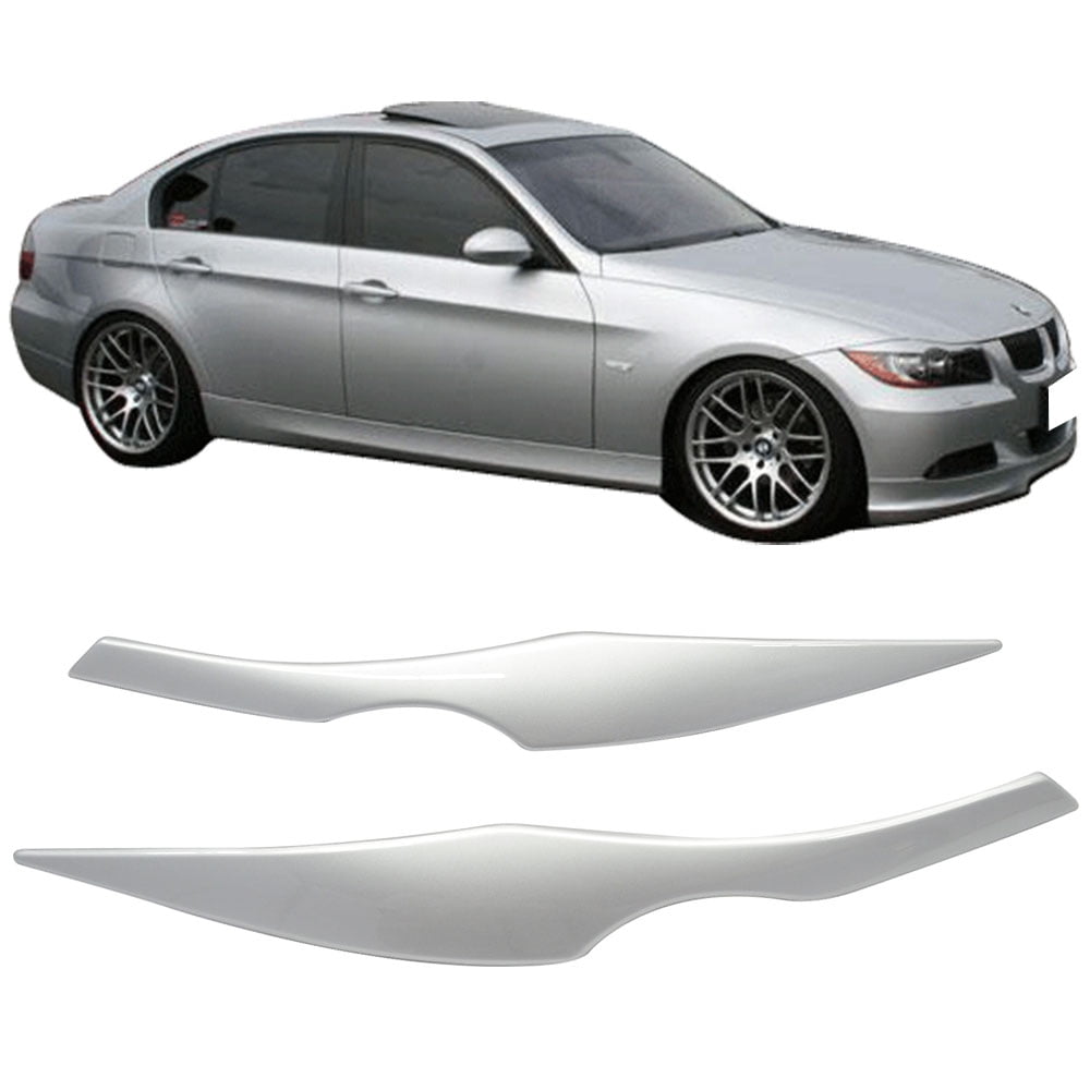 06-11 BMW 3 Series E90 4Dr #354 Titanium Silver Metallic Painted Eyebrow Eyelid 06-11 BMW 3 Series E90 4Dr #354 Titanium Silver Metallic Painted Eyebrow Eyelid