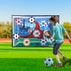 thumbnail image 4 of Juego de pelota de fútbol de 100cm minijuegos plegables de juguetes de fútbol para césped de patio trasero, 4 of 9