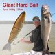thumbnail image 5 of Cebo de pesca artificial articulado, 2 anzuelos, señuelo de pesca, anzuelo gigante para pesca de lubina, 5 of 8