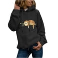 thumbnail image 3 of Pntutb invierno mujer Casual manga larga tops señoras estampado pulóver sudadera blusa Pntutb Pntutb-3194, 3 of 6