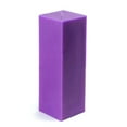 thumbnail image 1 of Jeco CPZ-159 Bougie Pilier Carrée 3 x 9 Po, Violet, 1 of 1