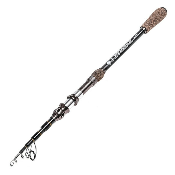 1.8m / 2.1m / 2.4m / 2.7m Telescopic Carbon Fishing Rod Ultralight Travel  Sea Fishing Rod Pole with Cork Handle 