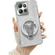 thumbnail image 1 of wonima11 for Motorola Power 2025 Case with Stand [Compatible with Mag Safe], Moto G Power 5G 2025 6.8" Case with Wrist Strap Shockproof Protective Soft Cover Bling Kickstand for Women Girls, Silver, 1 of 1