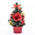 thumbnail image 5 of Adorno de árbol de Navidad, mini árbol artificial, adornos para regalos de Navidad familiares, 20 cm, 5 of 5