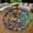 Concentric Circles, variant on Round Rug, Ocean10 Soft Washable Carpet, Non-Slip Floor Mat for Living Room Bedroom Home Decor 24 Inch