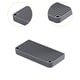 thumbnail image 5 of Alfombra de arena para gatos, almohadilla portátil de mascotas, almohadilla de pie lavable resistente a rasguños reutilizable contra el deslizamiento gris oscuro, 5 of 8