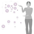 thumbnail image 2 of Flower Pattern Wall Decal Stickers, 2 of 4