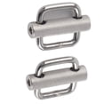 thumbnail image 2 of Slide Buckle, Rectangle Non Slip Polished Treat Roller Buckles  For Marine Straps For Webbing Belts 50mm, 2 of 8
