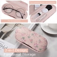 thumbnail image 2 of Funda para gafas y lentes de contacto MoKo 2 en 1 Pink Flowers, 2 of 7