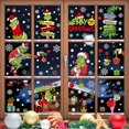 thumbnail image 1 of Lot De 9 Feuilles D'autocollants De Nol Pour Fentre - Flocons De Neige - Images De Fentre Pour Portes, Vitrines, Faades En Verre, Dcoration De Nol Rut, 1 of 5