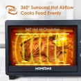 thumbnail image 3 of 3-in-1 Digital Air Fry, Large Toaster Oven, Kitchen Countertop Convection Oven Cooker, 3 of 4